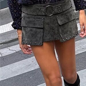 We The Free Black Garment skort / shorts like new